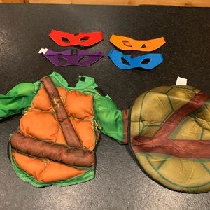Toddler Ninja Turtle costume